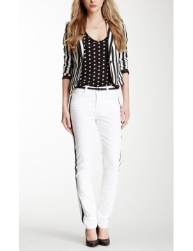 NYDJ - Sheri Skinny Leg Jeans - White Tuxedo Jeans *30265DT3243