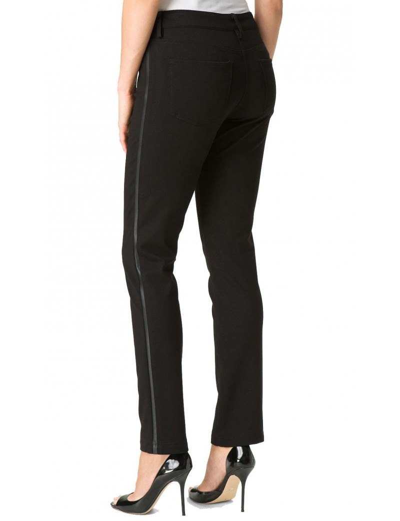 NYDJ - Pamela Skinny Leg Ponte Pants - Black *11779