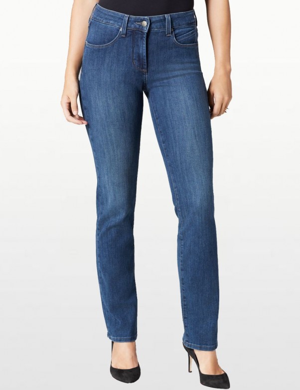 NYDJ - Marilyn Straight Leg Jeans in Alberta Wash *M17L61A5 - Tall
