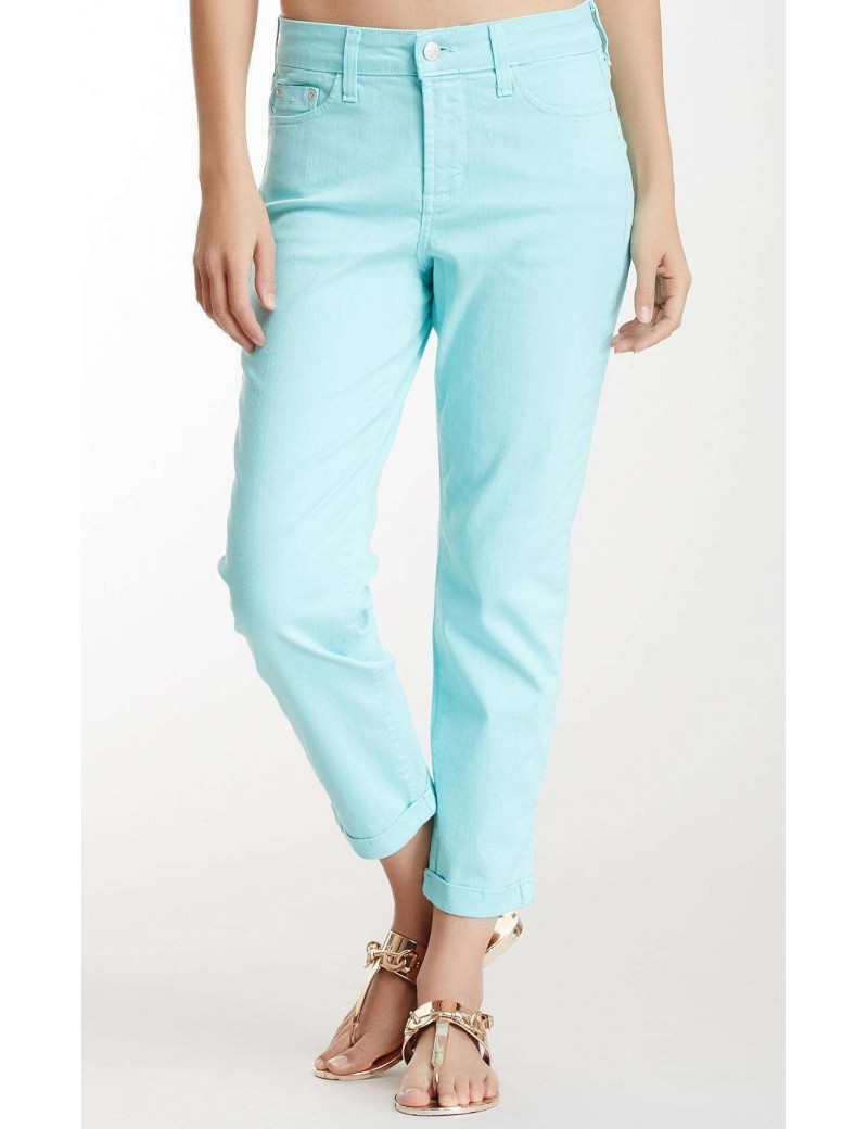 NYDJ - Kendall Roll Cuff Ankle Pants - Chevy Blue *77637DT