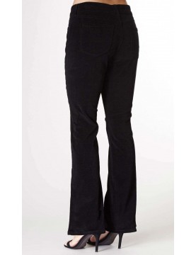 NYDJ - Sarah Black Bootcut Corduroy Jeans *600 - petites