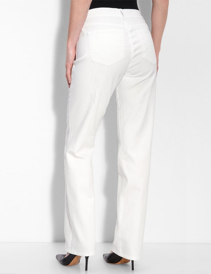 NYDJ - Marilyn White Straight Leg Jeans *p55227 - Petites