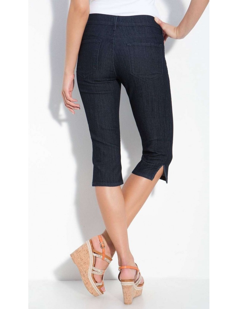 NYDJ - Joan Cropped Capri's in Dark Wash ( Plus & Regular) *10736T2062