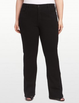 NYDJ - Barbara Bootcut Jeans in Black Emb *w40232DT3392