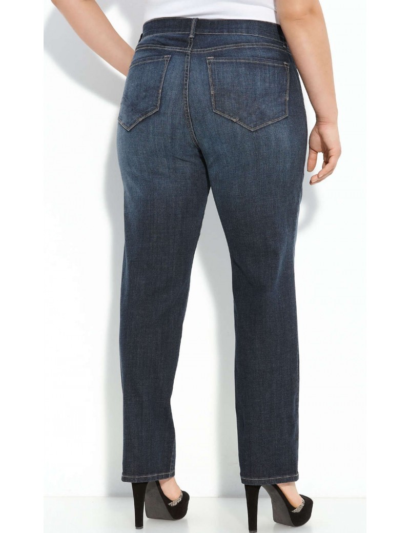 NYDJ - Plus Barbara Bootcut Jeans in Oak Meadow *w78232OM