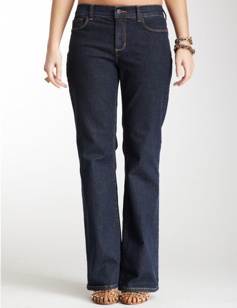 NYDJ - Sarah Blue Black Bootcut Jeans  *J700T3135