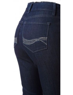 NYDJ - Barbara Dark Wash Jeans  - Embellished *10232T961