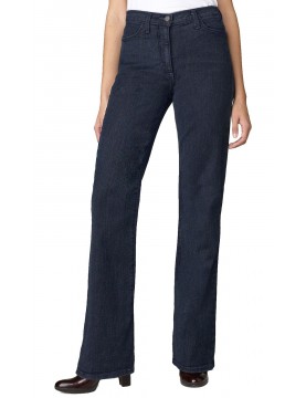 NYDJ - Marilyn Blue Black Straight Leg Jeans with Embellishments *70227G1069