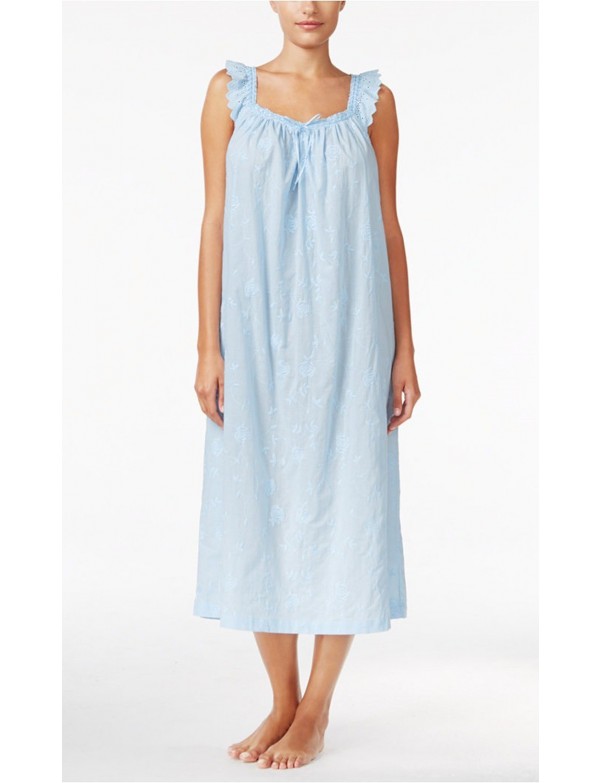 Women's - Embroidered Nightgown