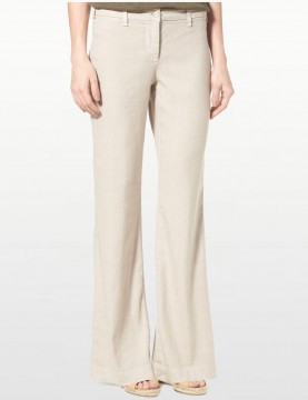 NYDJ - Claire Stretch Linen Trouser in Sand *MAKB1310