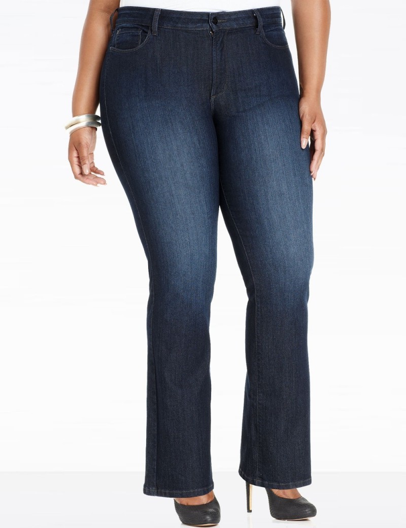 NYDJ - Plus Petite Barbara Bootcut Jeans in Burbank Wash*WP10Z1078