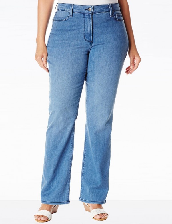 NYDJ - Plus Barbara Bootcut Jeans in Newberry Wash*W44Z1078