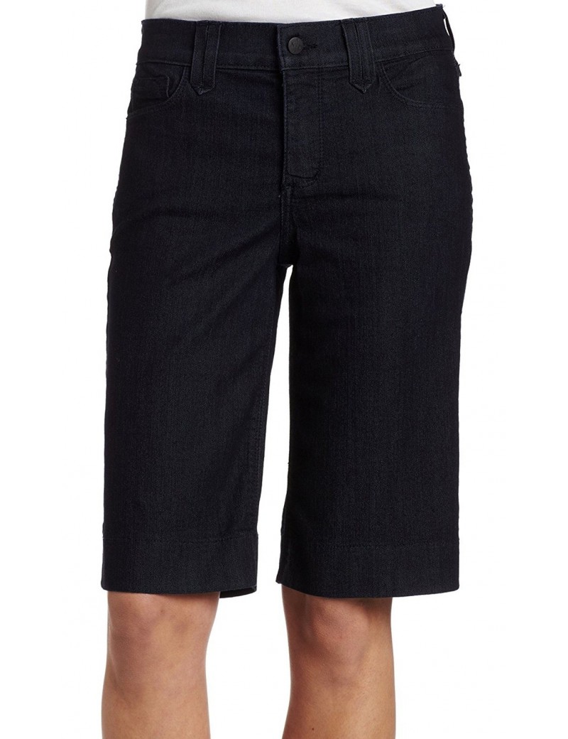 NYDJ - Hannah Walking Shorts in Black Enzyme Wash *28669T3042