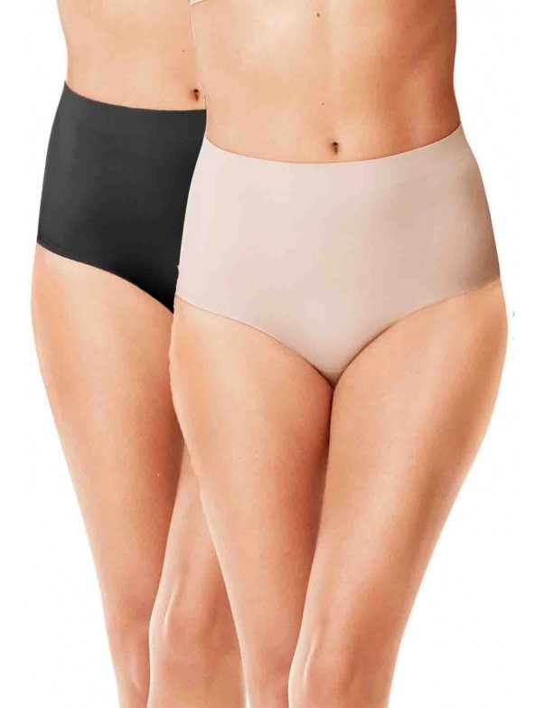 Warner's - Blissful Benefits No Muffin Top 3 Pack Brief Panty