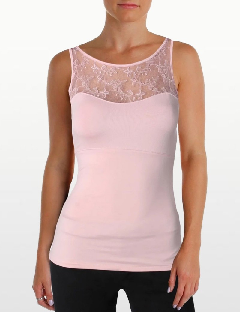 Spanx Hide and Sleek Lace Bateau Camisole - Style 1503