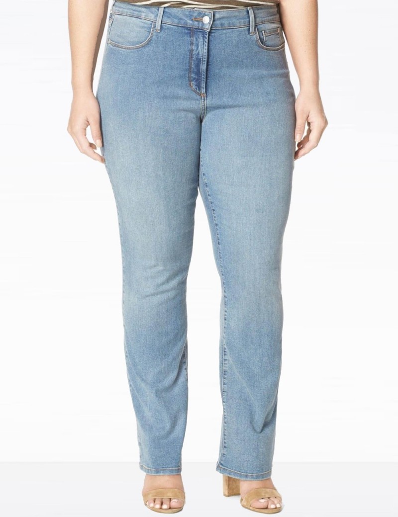 NYDJ - Billie Mini Bootcut Jeans in Earlington Wash - Plus *W10Z1088