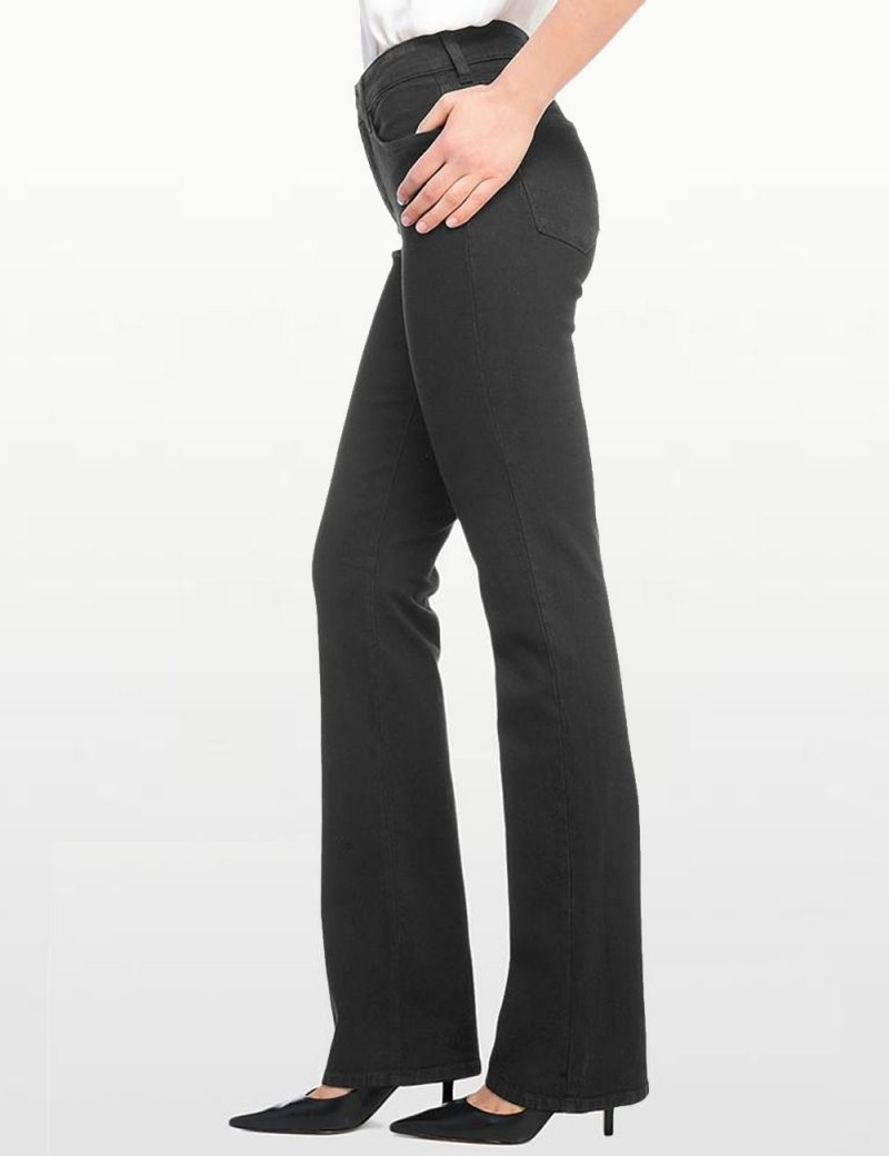 NYDJ - Barbara Bootcut Jeans in Black ( Petites ) * P40232B