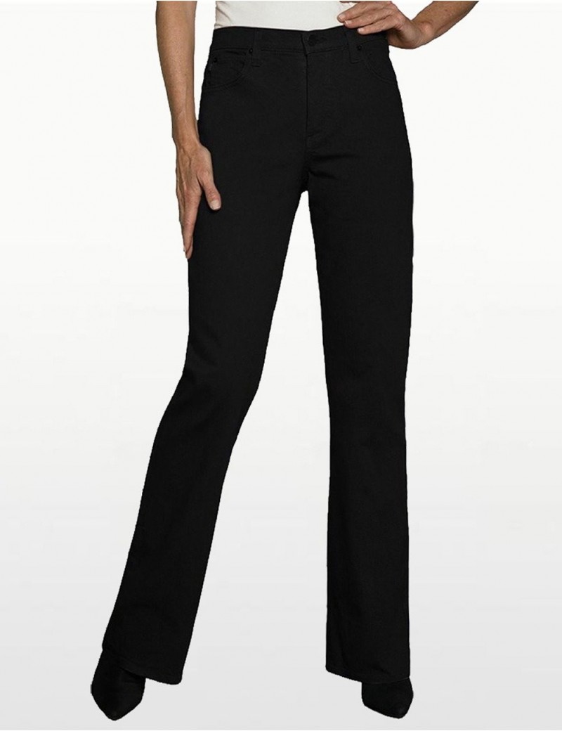 NYDJ Style 400B - Sarah Black Bootcut Jeans 