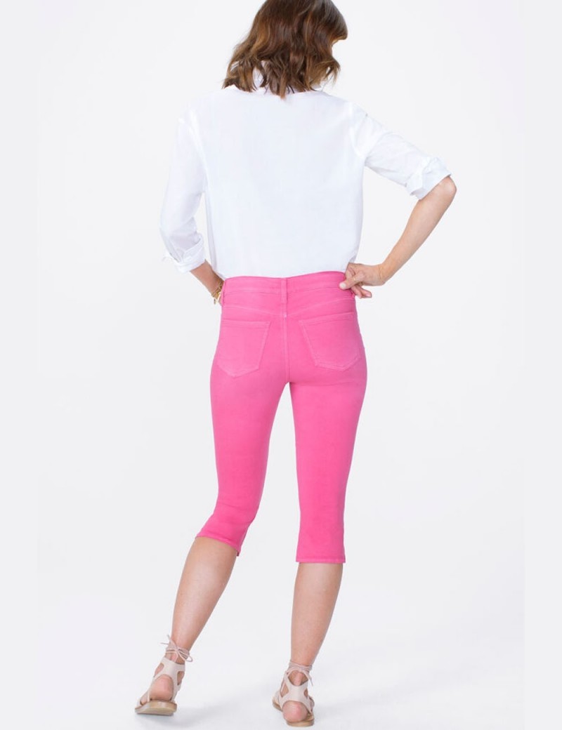 NYDJ - Skinny Capri's in Begonia * MCFO2154