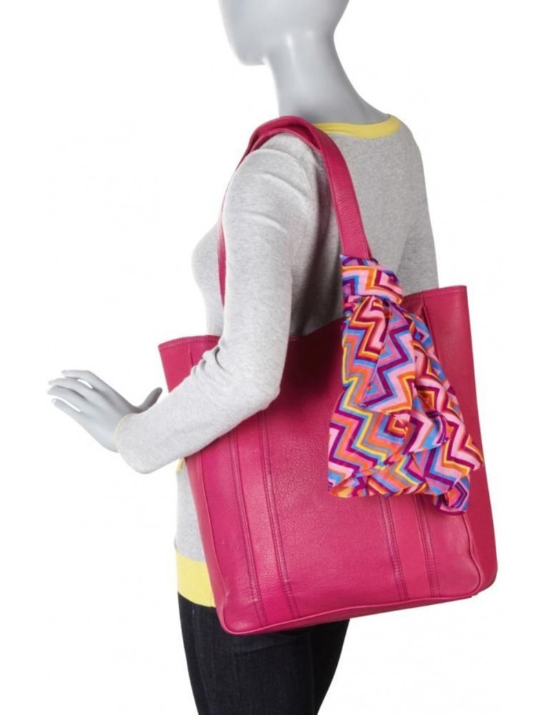 Hadaki - City Tote Bag in Fuschia  Leather